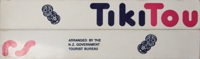 A Vintage 'Tiki Tours' Sign