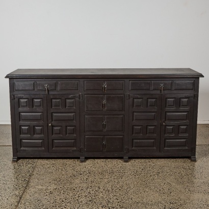 A Vintage Spanish-Made Hacienda Sideboard c.1960s