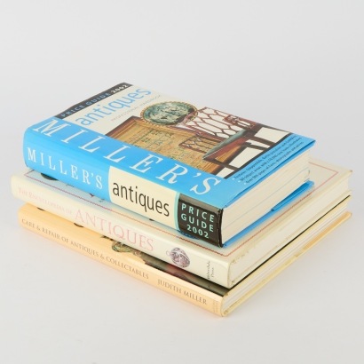 Three Antique Collector's Hardcover Books