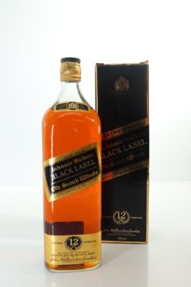 (1) Johnnie Walker Black Label Extra Special 12 Year Old 'Old Scotch Whisky' Blended Whisky, 1125ml, Circa. 1970's/80's (GB)