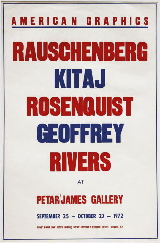 GORDON WALTERS Poster for American Graphics