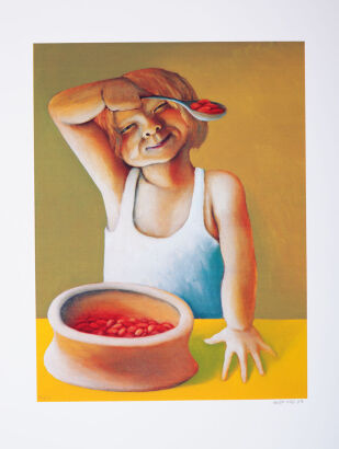 MICHAEL SMITHER Sarah with Baked Beans