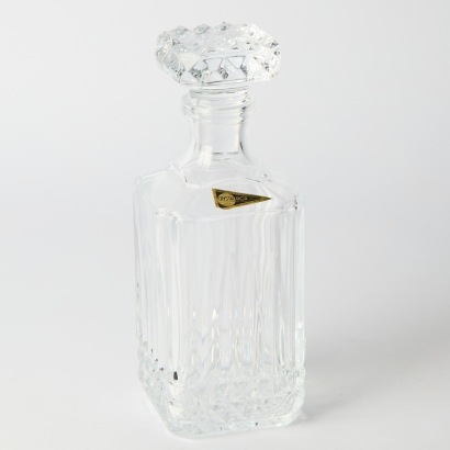 A Classic Vintage Italian Crystal Whisky Decanter