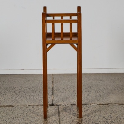 An Art Deco Rimu Plant Stand
