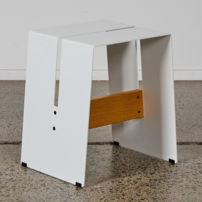 An IMO Bent Steel Stool