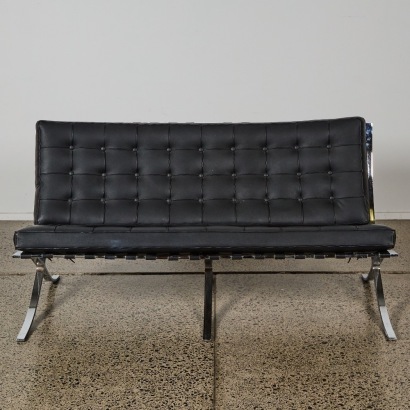 A Mies Van Der Rohe Barcelona Style Sofa