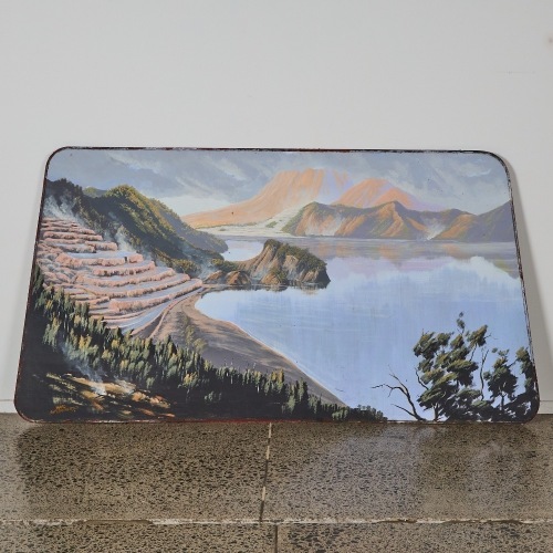 MARC SPIJKERBOSCH Pink and White Terraces c.1990s