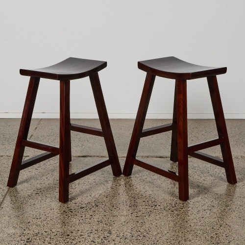 A Pair of Margaret Muir Barstools