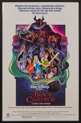 A The Black Cauldron Framed Movie Poster