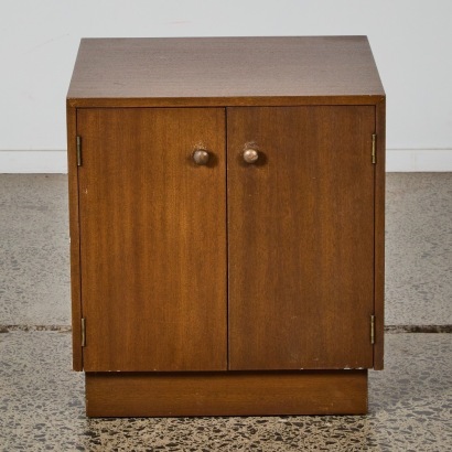 A Vintage 1970's Small Record Cabinet