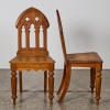 A Pair of Gothic Revival Steeple Back Chairs - 2