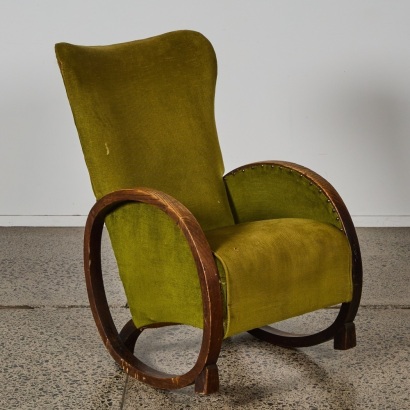 An Art Deco English Chair