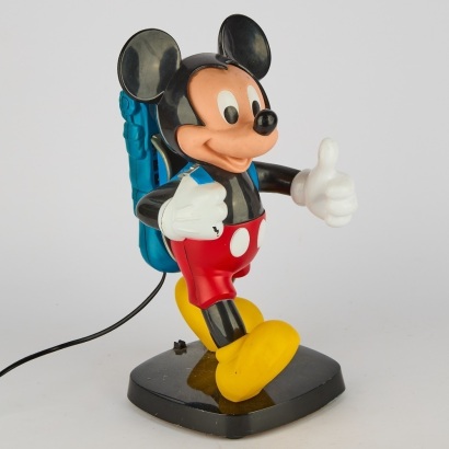 A Vintage Mickey Mouse Backpack Telephone Manufactured by Tyco
