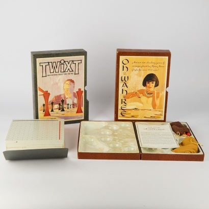 A Pair of Two Mid-Century Board Games