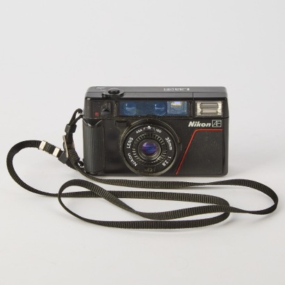 A Vintage Nikon 35mm Film Camera