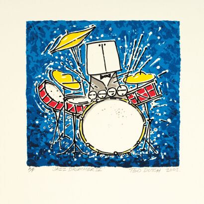 TED DUTCH Jazz Drummer IV