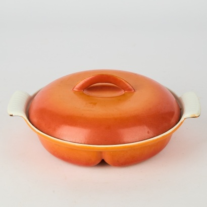 A Cast Iron Segmented Dutch Oven, Belgium