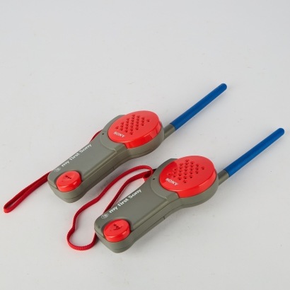 A Pair of My First Sony Walkie Talkies