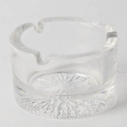A Vintage Glass Ashtray