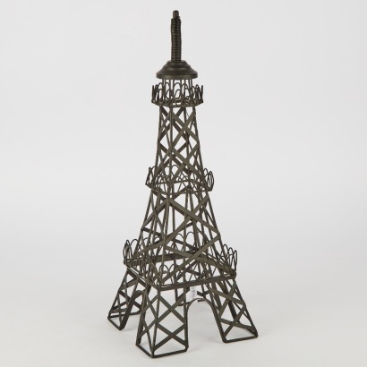 A Metal Eiffel Tower