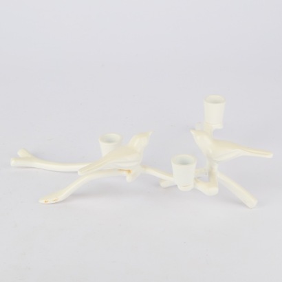 A Metal Birds Candle Holder