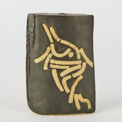 A Stoneware Vase by Hiroe Swen