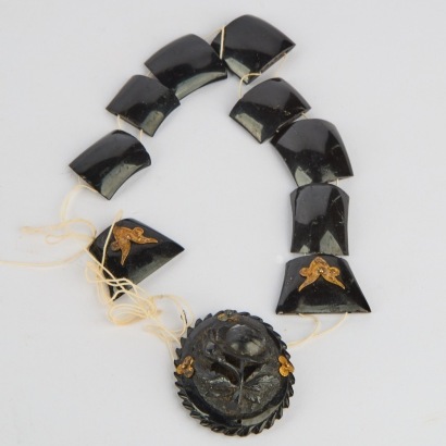 A Victorian Era Jet Bracelet