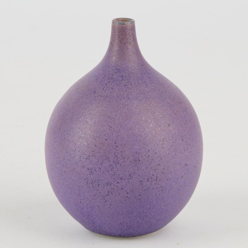 A Purple Glaze Bottle by John Parker