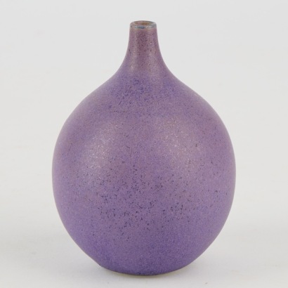 A Purple Glaze Bottle by John Parker
