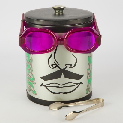 A Rare Peter Max Ice Bucket