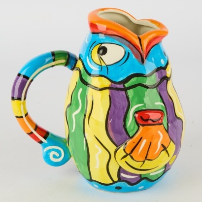 A Decorative Living Art Water Jug