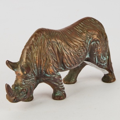 A Vintage Rhino in a Copper Finish