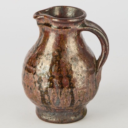 An Early Andrew Van Der Putten Salt Glazed Jug