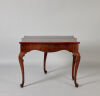 A Queen Anne Style Foldover Table - 2