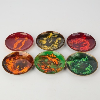 A Set of Enamel Delware, New Zealand