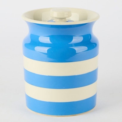 A TG Green Cornishware Cannister AF