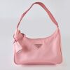 Prada, Pink Nylon Mini Re-edition Bag