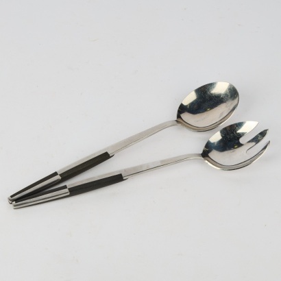 A Pair of Mid-century Eldan Salad Servers