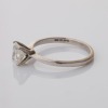 77 Diamonds, 18ct White Gold, 0.94ct Princess Cut Diamond Solitaire Ring, GIA certified - 2