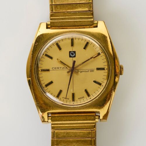 Gold Capped, Certina Argonaut 280 Automatic Wristwatch, circa 1960 -70's