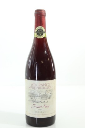 (1) 1989 Ata Rangi Reserve Pinot Noir, Martinborough