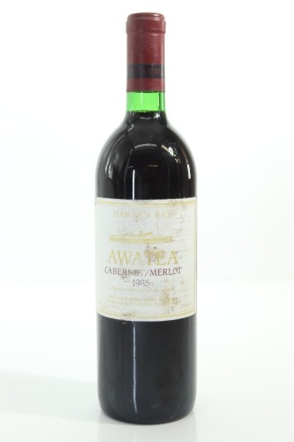 (1) 1985 Te Mata Estate Awatea Cabernets Merlot, Hawke's Bay