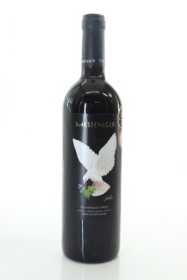 (1) 2009 Messenger 'Le Menage a Trois' Merlot - Cabernet Franc - Malbec, Auckland