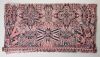 Louis Vuitton, 100% Cotton, Pink / Black Foliage Scarf