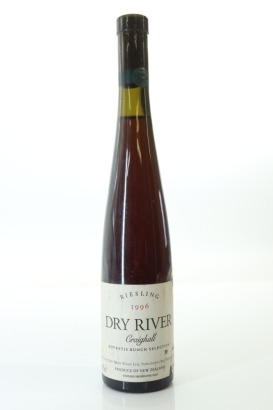 (1) 1996 Dry River Craighall Vineyard Riesling Botrytis Bunch Selection, Martinborough, 375ml