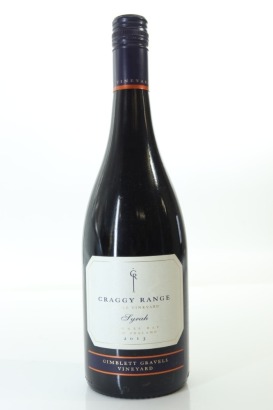 (1) 2013 Craggy Range Syrah, Gimblett Gravels [JR16.5]