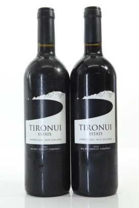 (2) 2007 Tironui Estate Malbec - Merlot - Cabernet, Hawke's Bay
