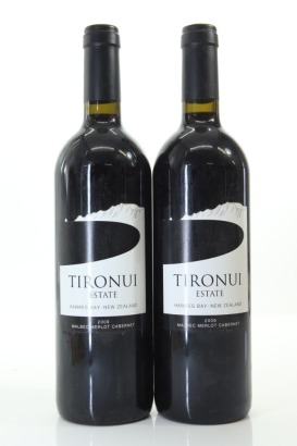 (2) 2009 Tironui Estate Malbec - Merlot - Cabernet, Hawke's Bay