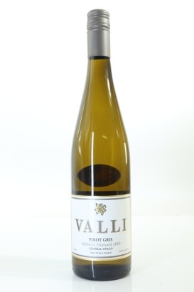 (1) 2018 Valli Gibbston Vineyard Pinot Gris, Central Otago