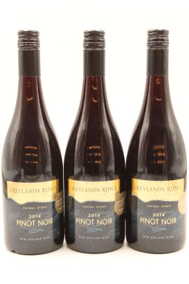 (3) 2014 Greylands Ridge Pinot Noir, Central Otago